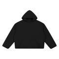 Boxy Gather-Hem Hoodie